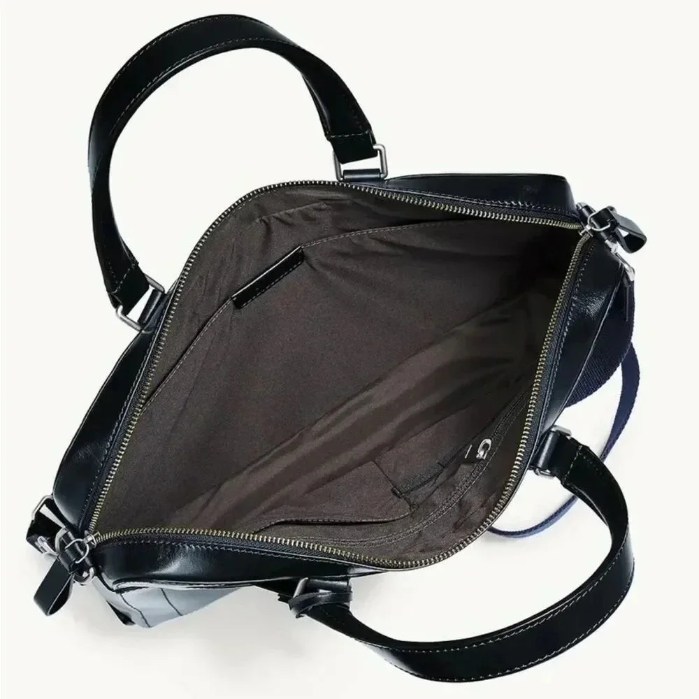 NWT Fossil Defender Eco Leather Brief Bag